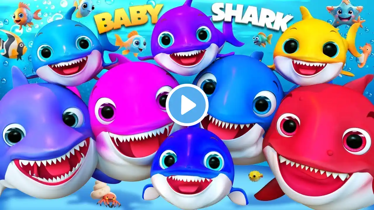 ๐ฆEducational Kidsโ Favorite Baby Shark Doo Doo ๐ต | Joyful Learning Song ๐ฆ