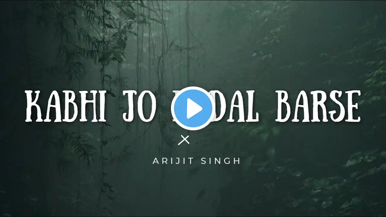 kabhi jo badal barse |kabhi jo badal barse cover guitar |Arijit singh