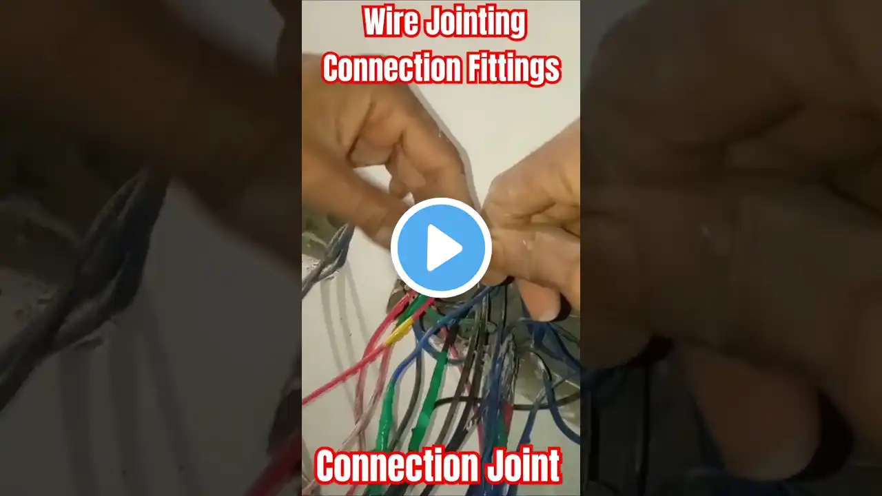 Wire Jointing Connection ▶️👷 #viral #shorts #electric ‪@MPElectrical-p4x‬