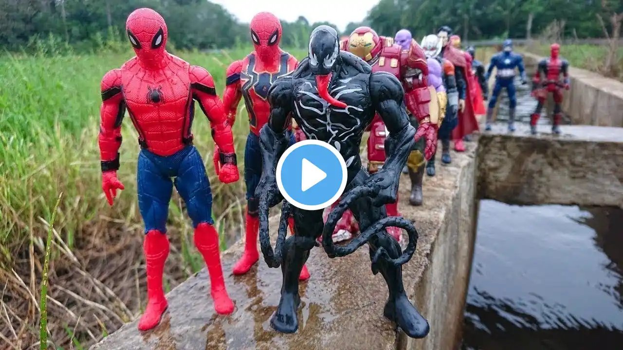 AVENGERS SUPERHERO STORY, MARVEL'S SPIDER MAN 2 VS HULK, CAPTAIN AMERICA VS THOR, VENOM VS SPIDEY