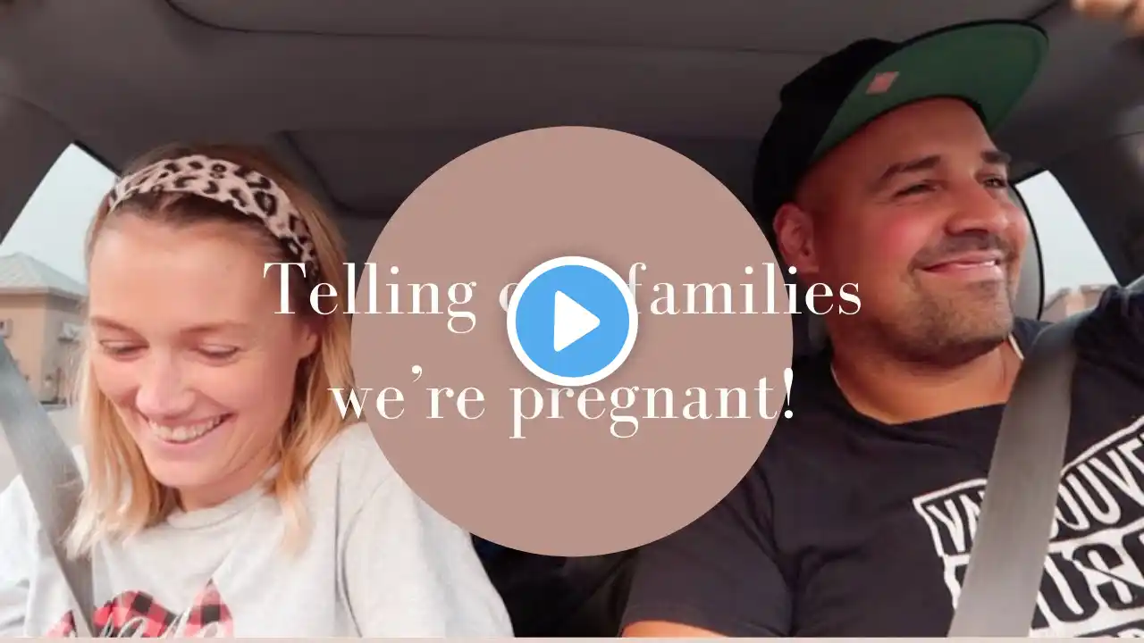 TELLING OUR FAMILY WE'RE PREGNANT (AGAIN!) HILARIOUS REACTION LOL