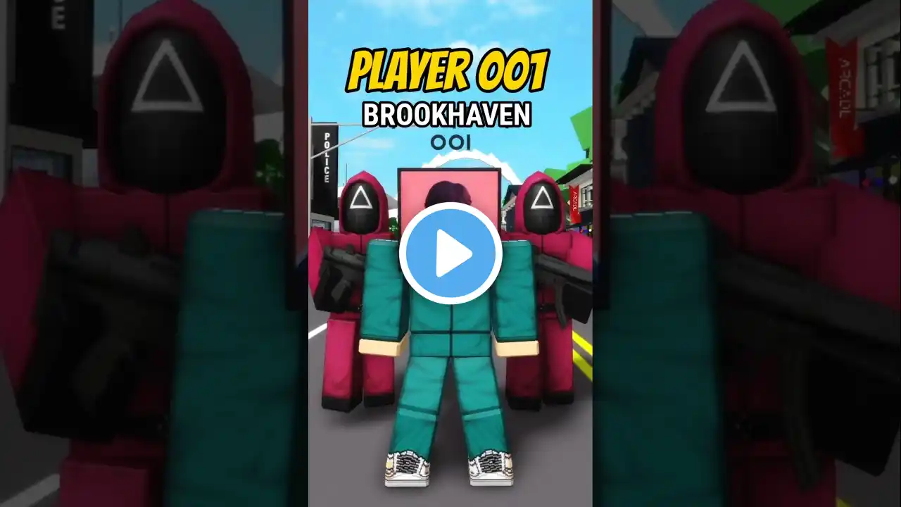 How to make PLAYER 001 - FRONTMAN in brookhaven (Squid game 2) #shorts