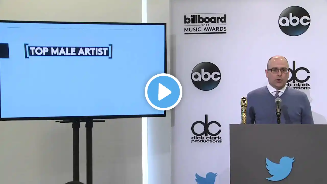 Top Male Artist Finalists - BBMA Nominations 2015