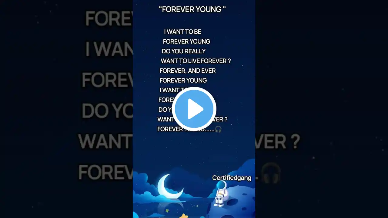 Alphaville - Forever Young (Lyrics) ♥️#lyrics #love #music #fyp #love #songlyrics #hitsongs