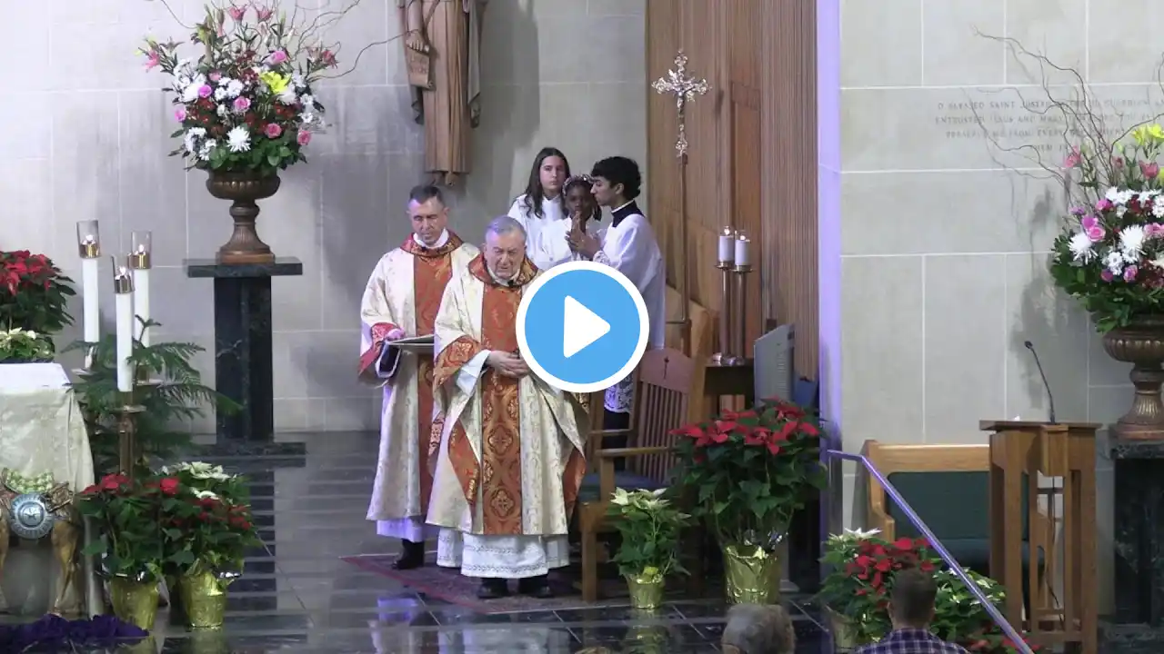 Christmas Day, St. Vincent de Paul Catholic Church, Houston, TX, 12-25-2024, 10:00 am