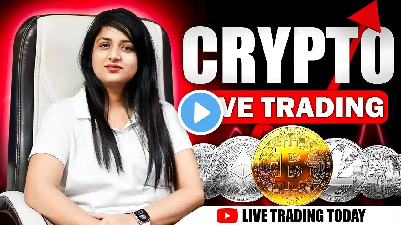 21 March Crypto live trading , bitcoin live trading #deltaexchange #btc #cryptolivetrading #trading