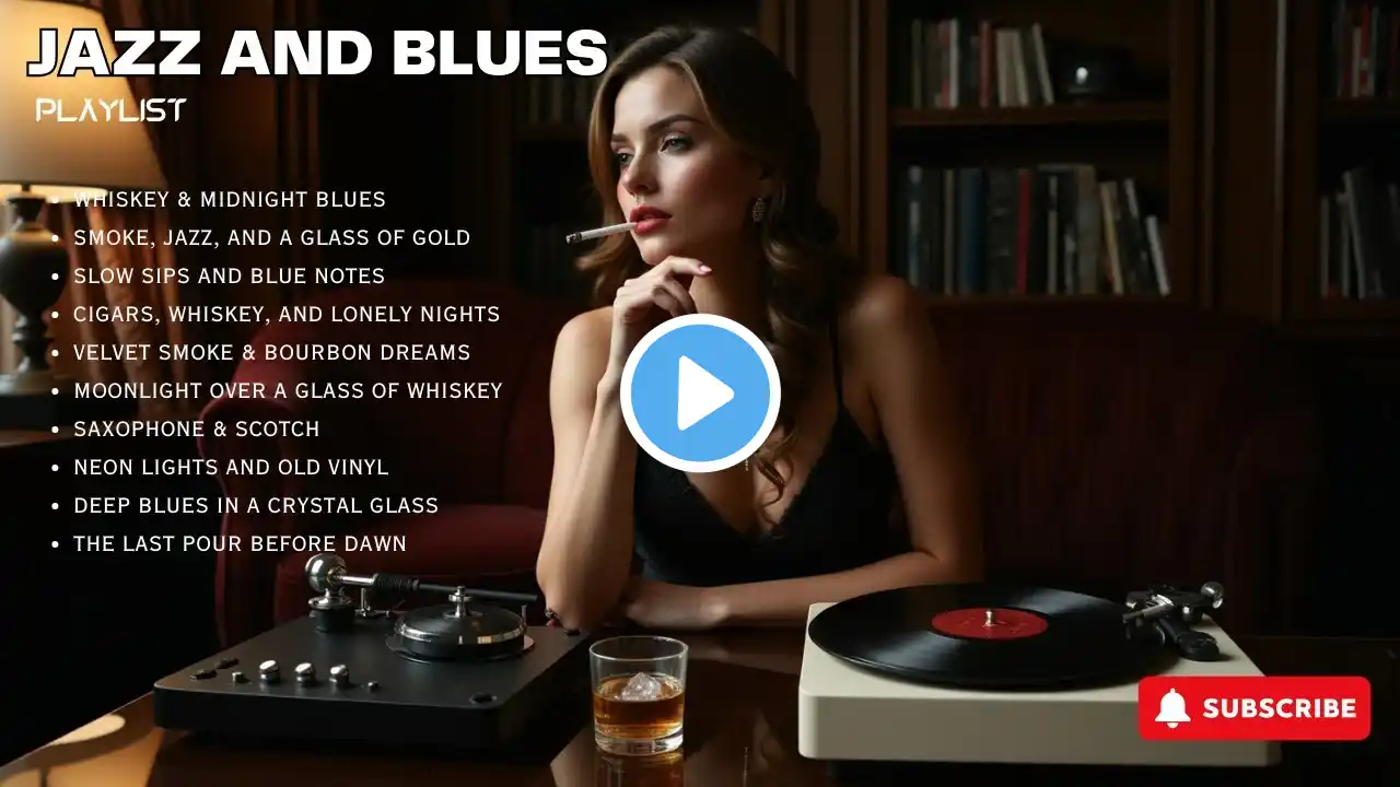 Whiskey Blues Playlist | Relaxing Electric Guitar Blues Music | Best Jazz Blues Songs