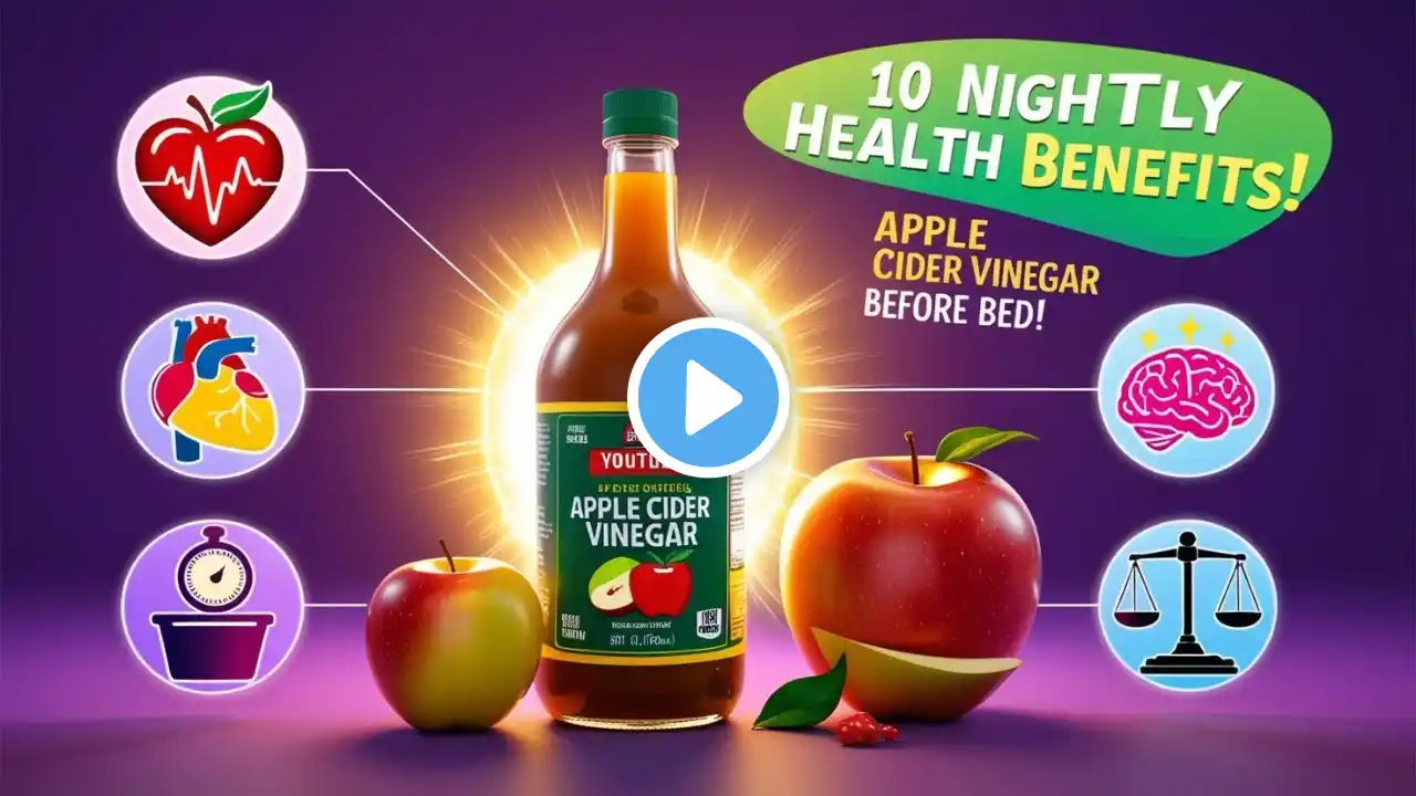 10 Life-Changing Benefits of Apple Cider Vinegar Before Bedtime