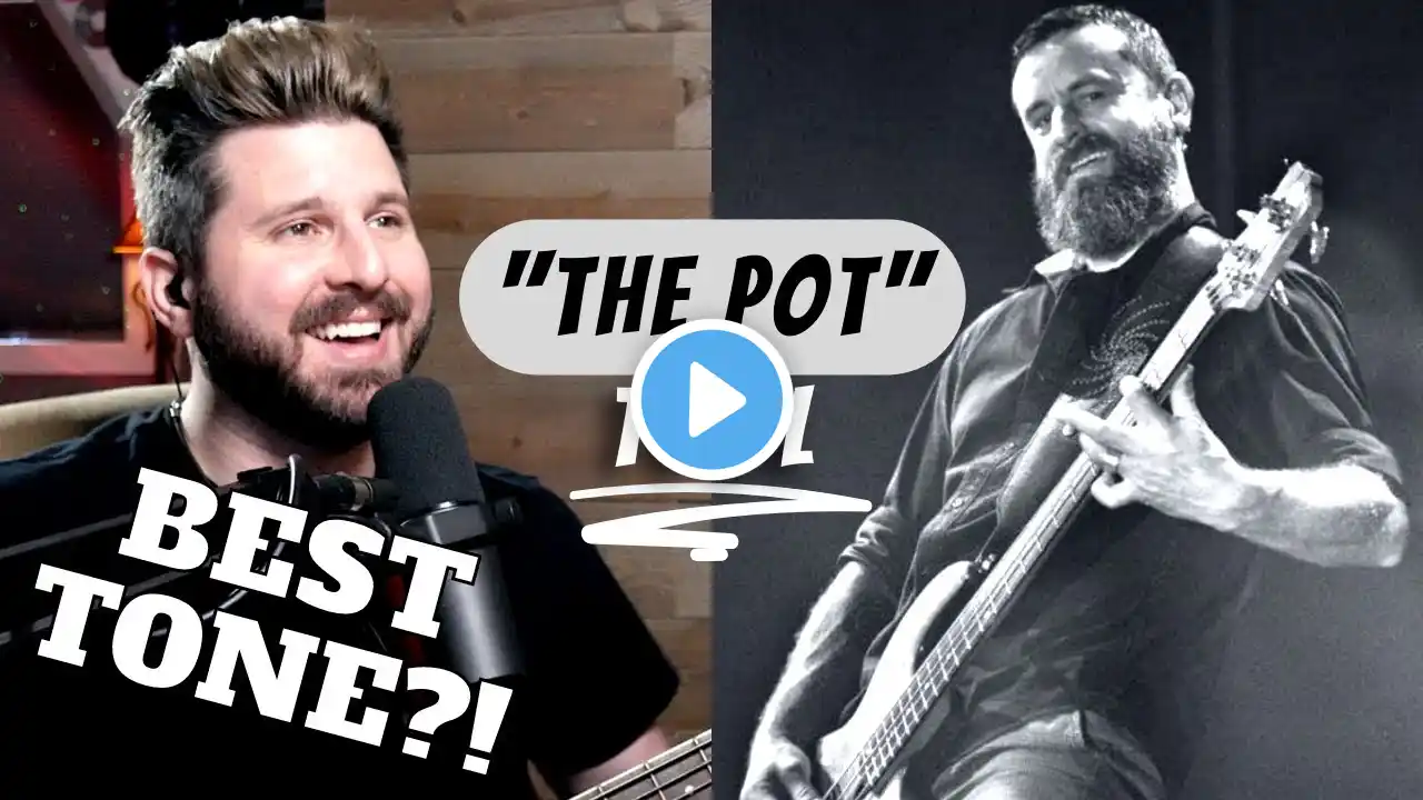 Bass Teacher REACTION | "The Pot" - TOOL | Does Justin Chancellor Have The BEST Bass Tone EVER?