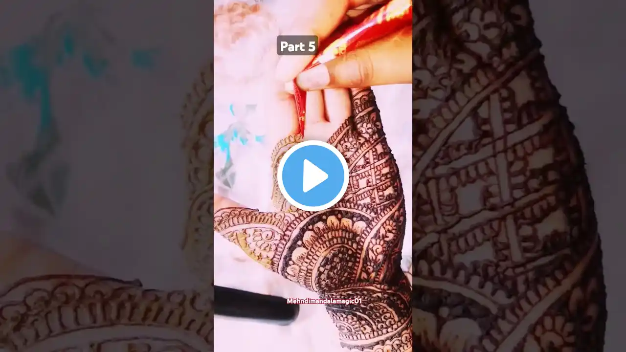 Amazing 😱 #trick #mehndi #newtrick #newhack #viralhack #spoonmehndi #forkmehndi #beginnersmehndi