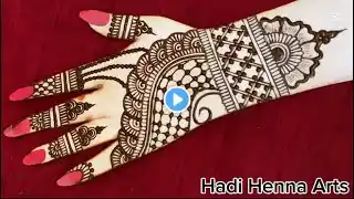 Very beautiful Stylish mehndi design|Easy front hand mehndi design| Simple and Easy mehndi | Mehandi