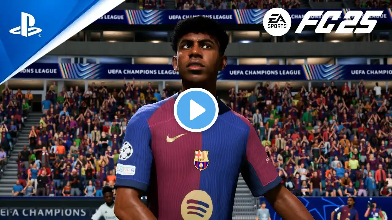 EA Sports FC 25 | FC Barcelona vs Real Madrid - FINAL UEFA Champions League | Gameplay PS5™