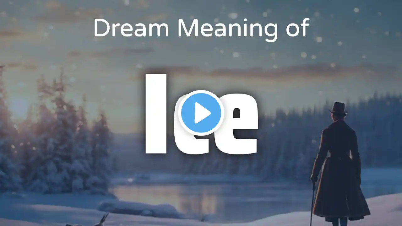 Ice Dream Meaning & Symbolism | Interpretation Psychology