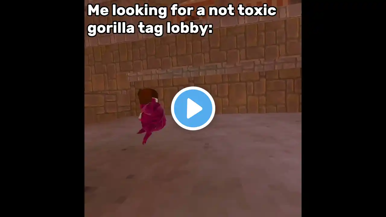 Me looking for a NOT TOXIC gorilla tag lobby 🤦‍♂️‼️ #gorillatag #memes #vr