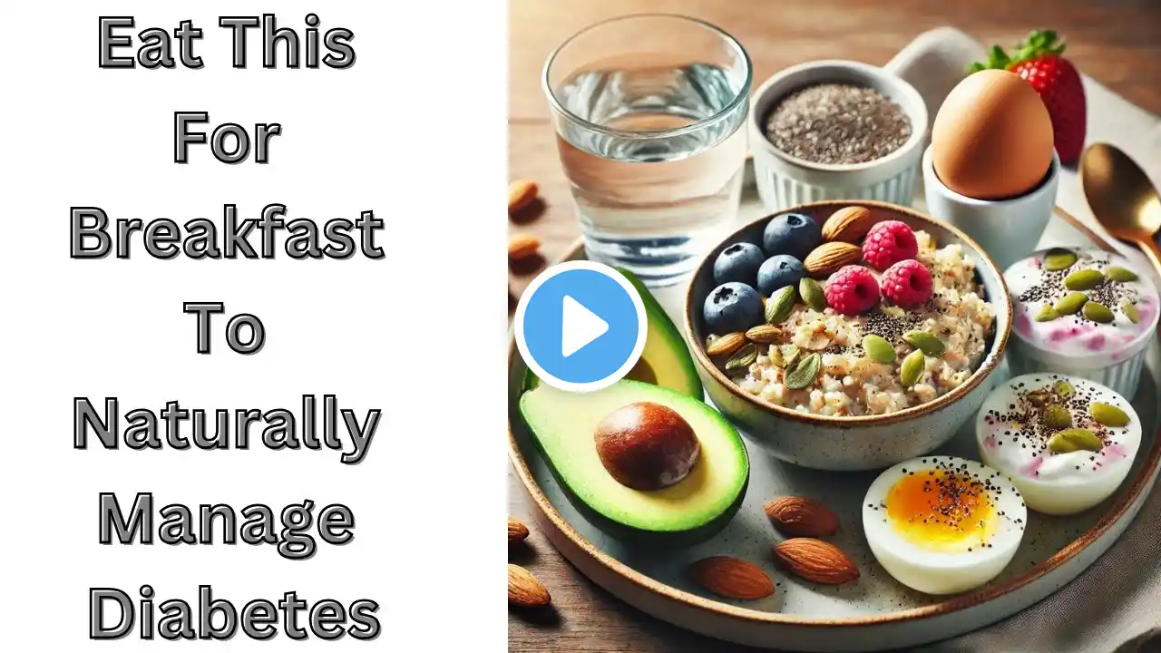 Eat This for Breakfast to Naturally Manage Diabetes !!