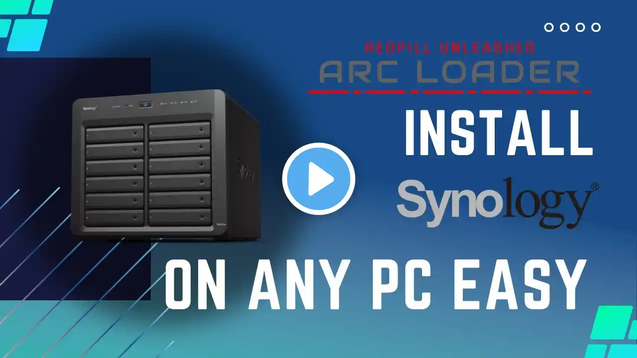 Install XPEnology (Synology NAS) on Any PC! 🚀 Step-by-Step Guide for Your DIY NAS  #homelab