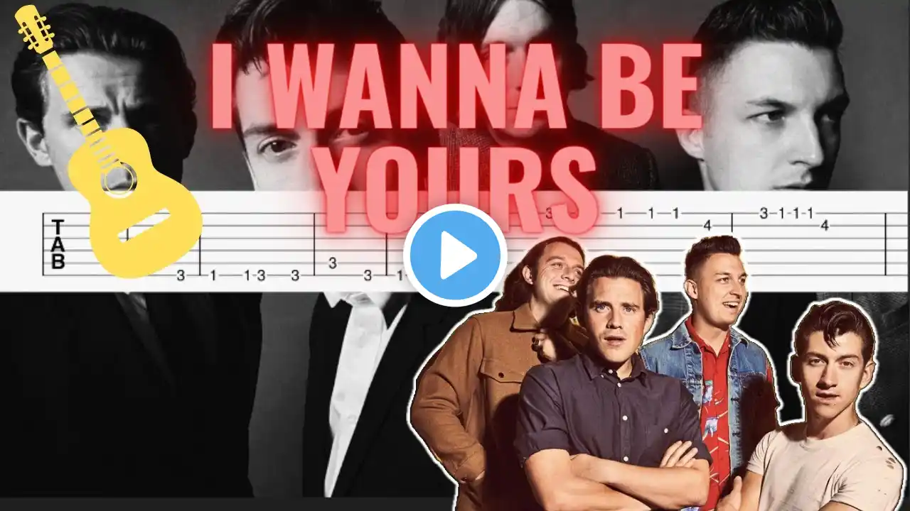 Arctic Monkeys - I Wanna Be Yours I Easy Guitar Tab/Tutorial