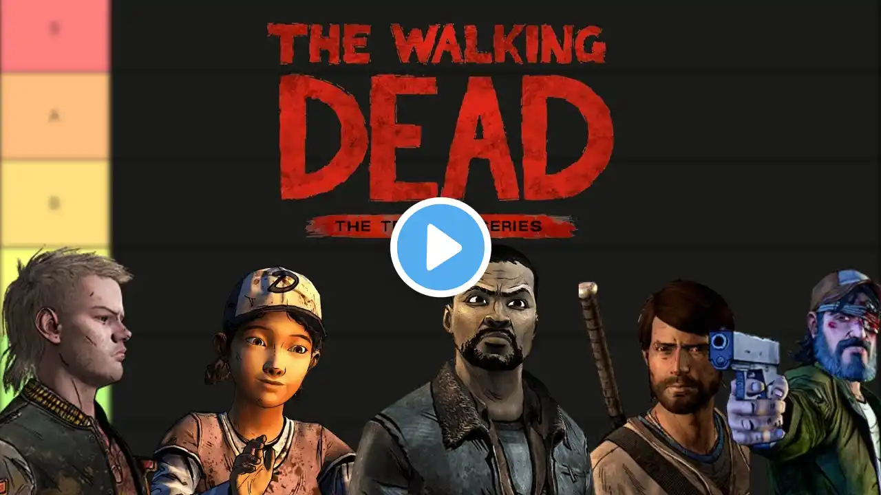 Telltale’s The Walking Dead Characters Ranked By Noah Lyden!