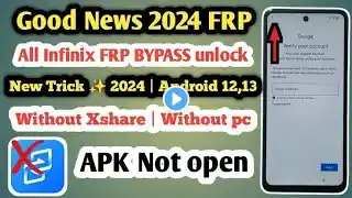 Infinix Hot 9Pro(X655F) Frp Bypass Without Pc 2024/New Trick 2024/GSM DEVIL/Google Account Unlock