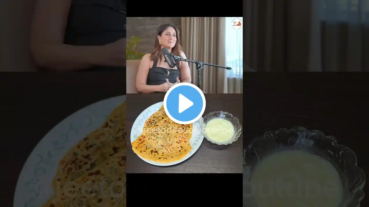 Kareena Kapoor Favourite Food 😍 #food #trending #shorts #kareenakapoorkhan #paratha