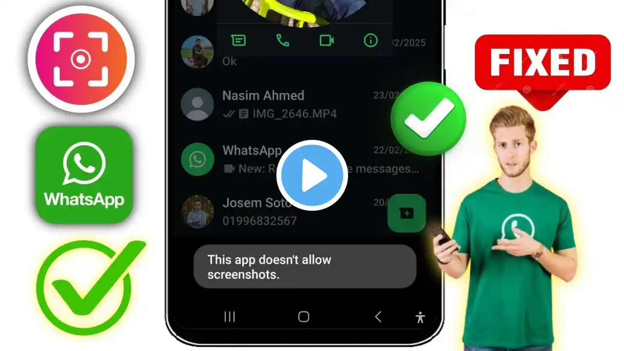 Cara Mengambil Tangkapan Skrin DP WhatsApp pada tahun 2025