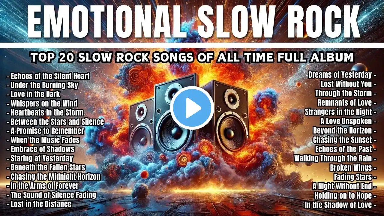 PLAYLIST: EMOTIONAL SLOW ROCK - ROCK BALLADS - SOFT ROCK - AMERICAN ROCK SONG 2025