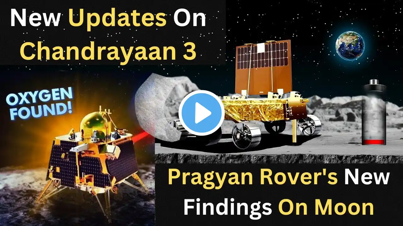 Chandrayaan 3 Latest Update: Big Discovery Of Pragyan Rover's On Moon's South Pole