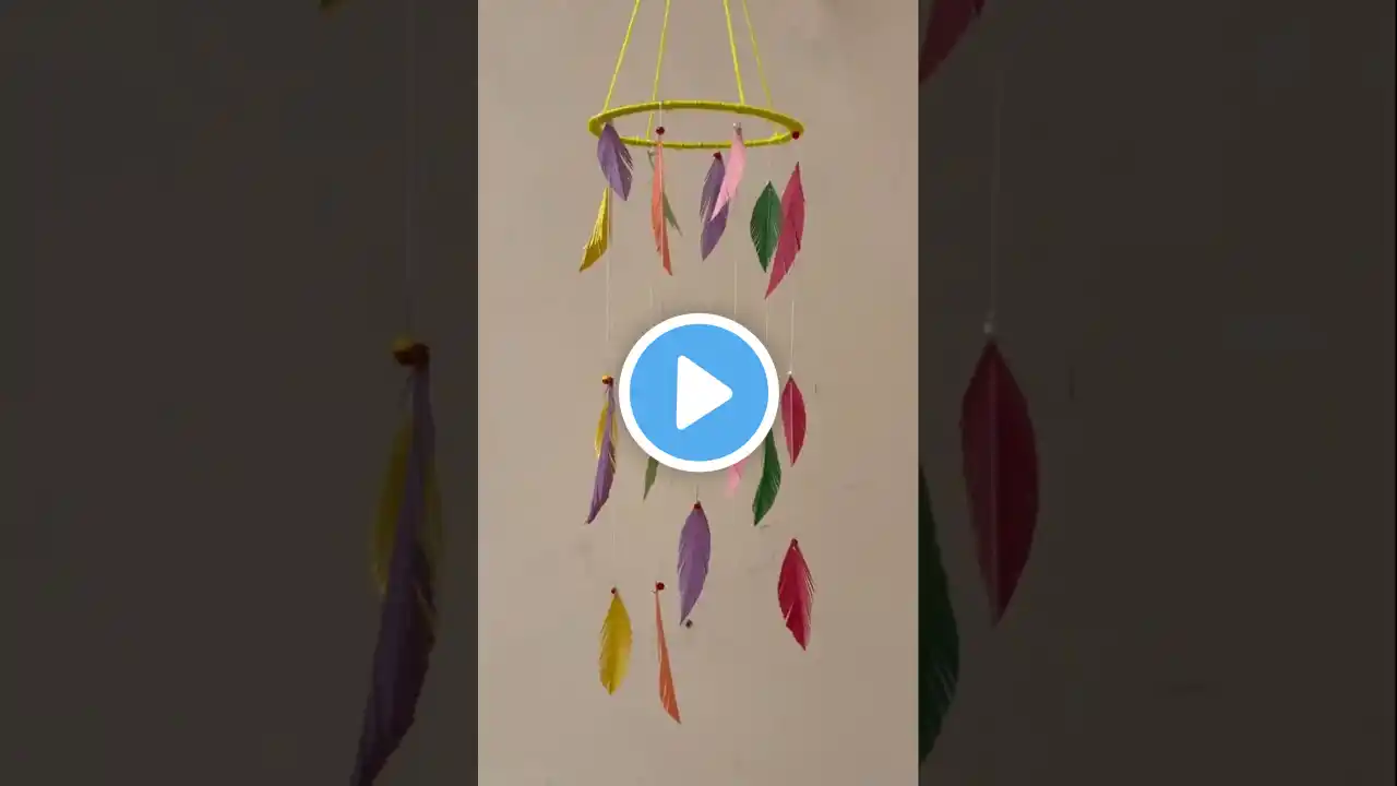 DIY Wind Chimes Easy Crafts That Will Make Kids Happy 🥰 #craft #thecreativewell  #viralvideo