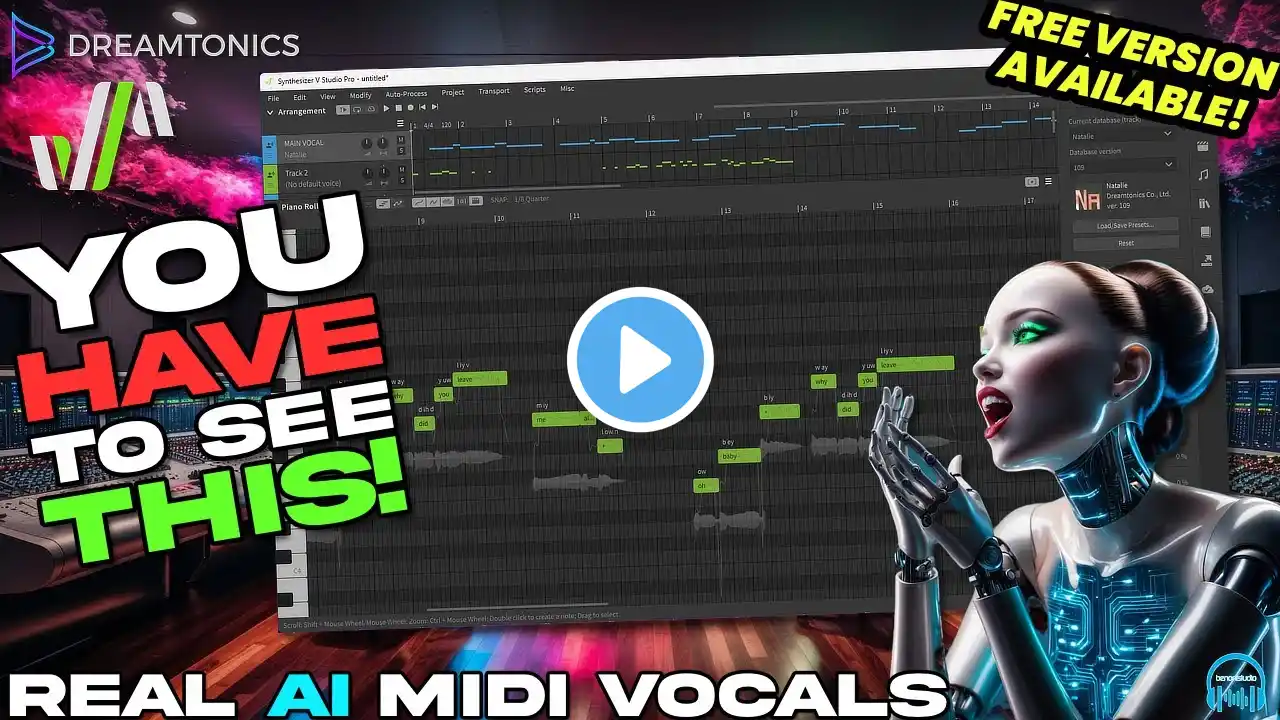 AI Vocal Synth š„ Synthesizer V Studio Pro - MIDI to Vocals