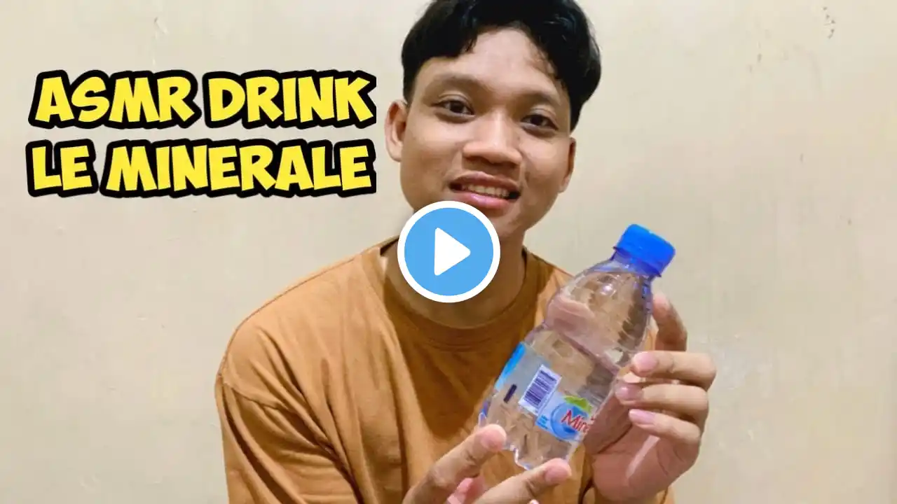 FAST & AGGRESSIVE ASMR ,ASMR Drink Water Le Minerale 2 Minute-RANDOM LOFI TRIGGERS