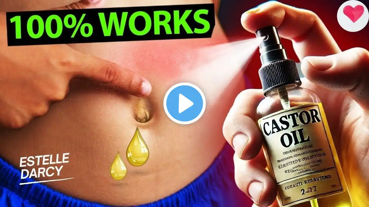 Old Doctors: We Spray Castor Oil on the Navel to Treat These 10 Health Problems Fast!