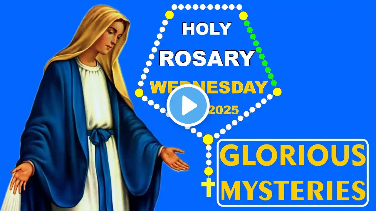 Today Holy Rosary: Glorious Mysteries, Rosary Wednesday, March 19, 2025 | Catholic Rosary Prayer