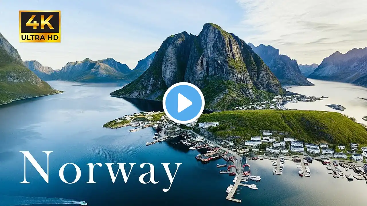 Norway 4K - Scenic Relaxation Film with Peaceful Relaxing Music and Nature Video Ultra HD