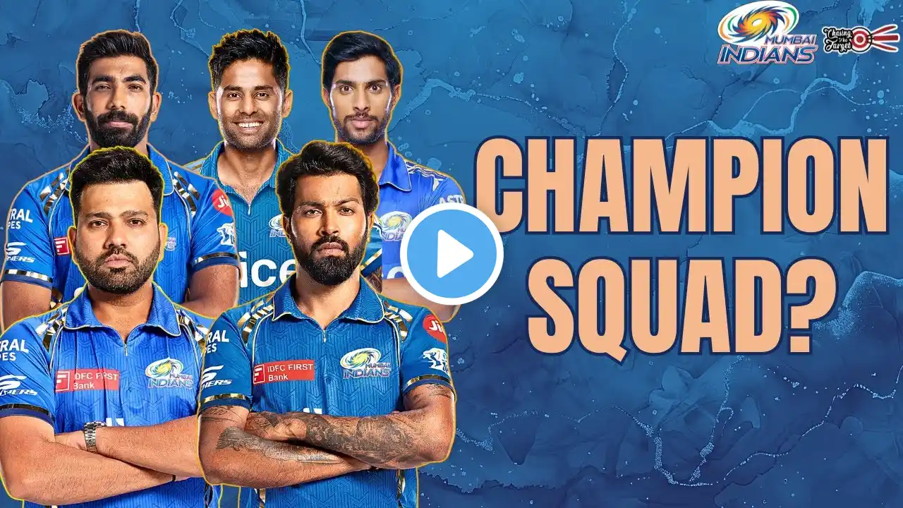 IPL 2025: MUMBAI INDIANS, THE BEST TEAM THIS IPL? | SQUAD ANALYSIS | PREDICTE XI