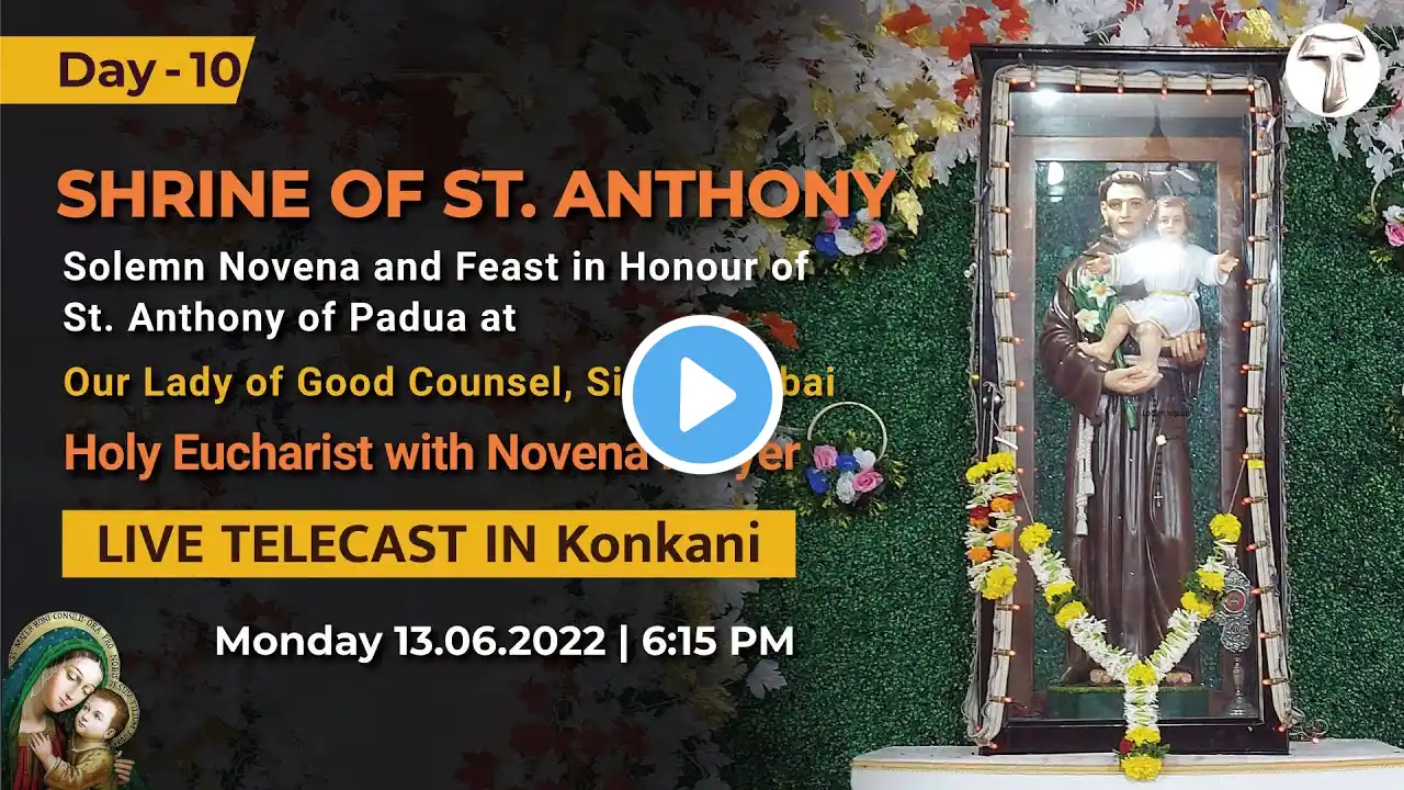 Day 10| Solemn Novena and Feast in Honour of St. Anthony of Padua in Konkani