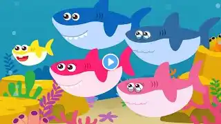 Baby Shark Doo Doo - Animation | Baby Shark Poem | Kids Rhymes | Shark Dance