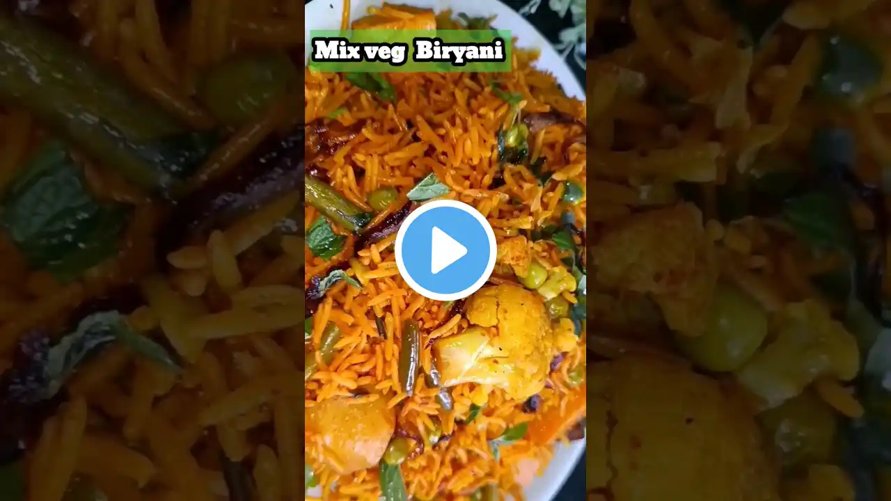 Mix Veg Biryani recipe || Restaurant style biryani recipe  in pressure