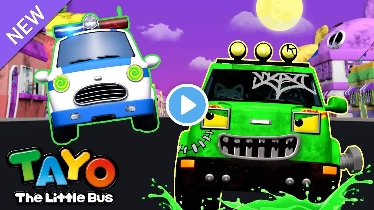 The Bad Zombie Car is Arrested!🧟 | Tayo Rescue Team Song | Song for Kids | Tayo the Little Bus