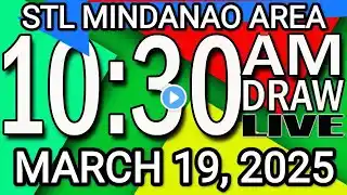 LIVE 10:30AM STL MINDANAO RESULT March 19, 2025 #bukidnonswer3 #bukidnonswer4 #gensanswer3 #gensan