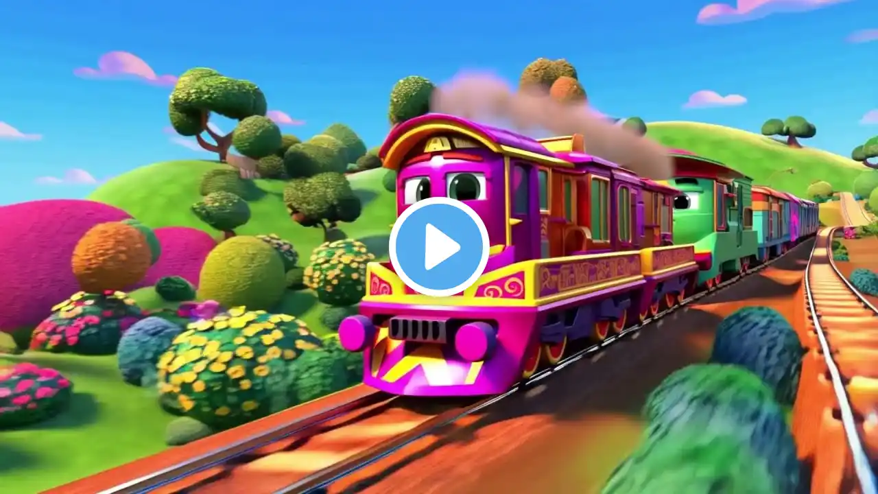 "Furfuri Nagar Train Ride 🚂 | Fun Kids' Song | Learn Counting with Motu Patlu! 🎶✨"