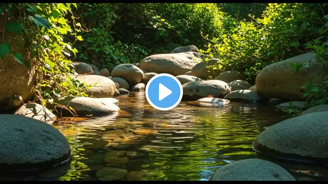 Relaxing Water Sounds White Noise Peaceful Aambience for relieve Stress, for Sleep, for meditation
