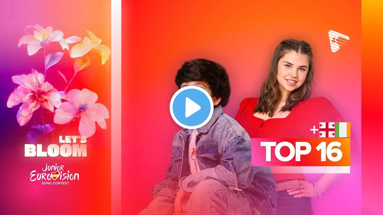 Junior Eurovision 2024: My Top 16 (Comments & Ratings) | New: 🇮🇪🇬🇪