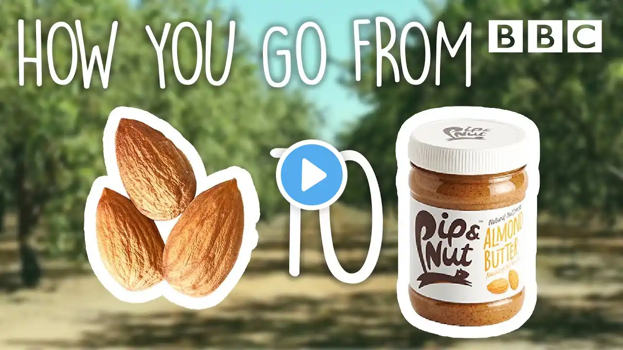 How is almond butter ACTUALLY made? - BBC