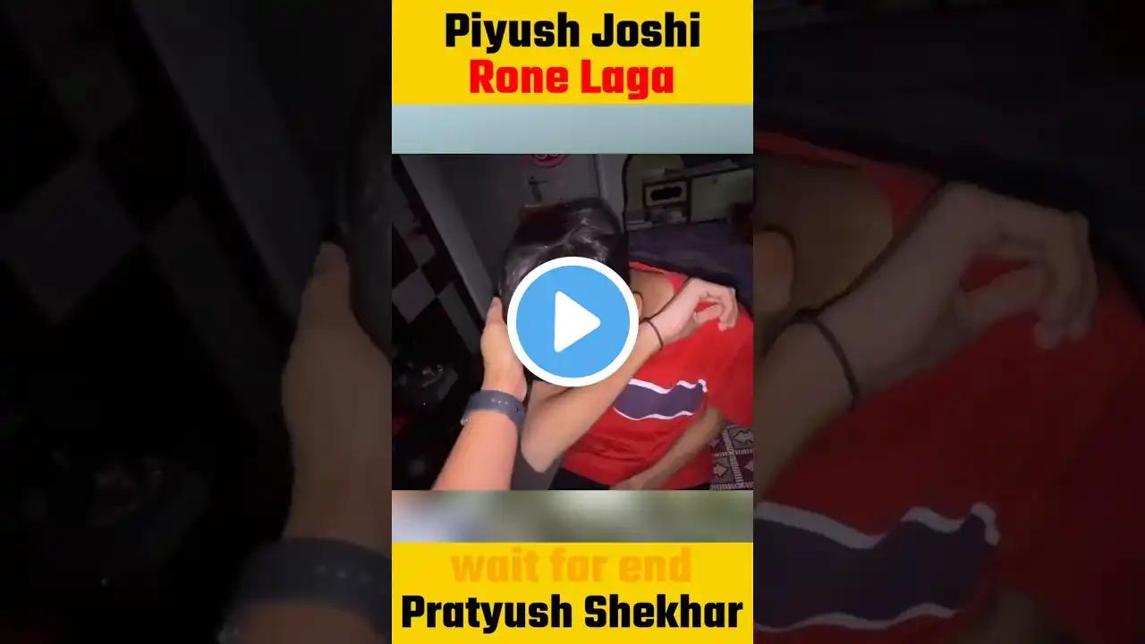 sourav joshi vlogs Piyush Joshi Rone Laga 😭 ‪@souravjvlogs‬ Facts- #shorts #souravjoshivlogs