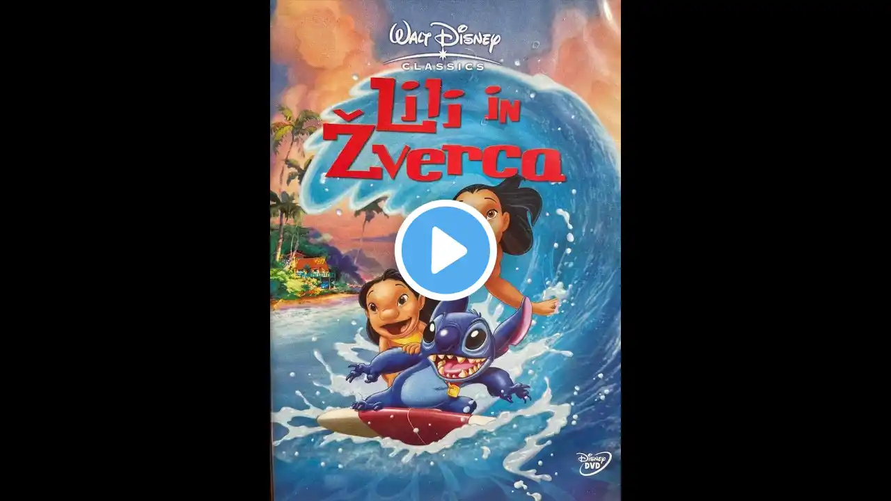 Opening Lilo & Stitch DVD 2003