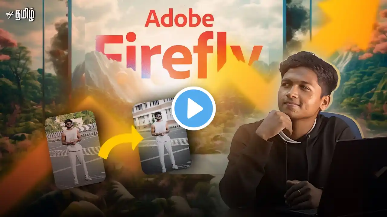 Adobe Firefly - Full tutorial in தமிழ்💥 mobile / pc #nithinfts #fromthestreets #adobefirefly