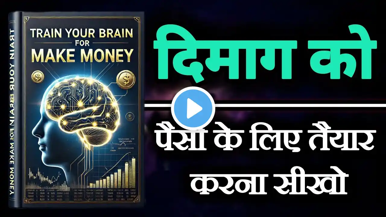 Train Your Brain for Money | Powerful Audiobook Summary in Hindi | Book Summary In Hindi