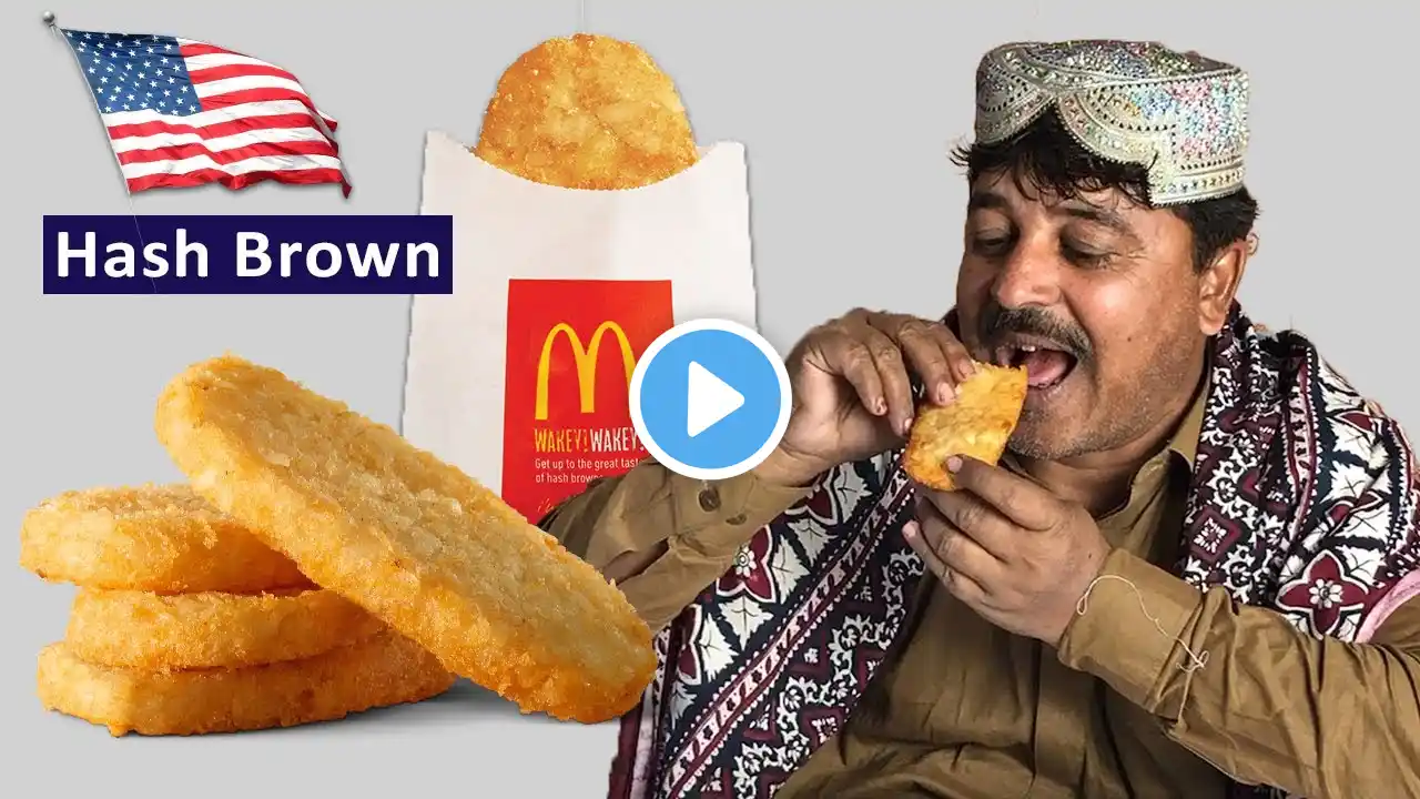 Tribal People Try American Hash Brown First Time