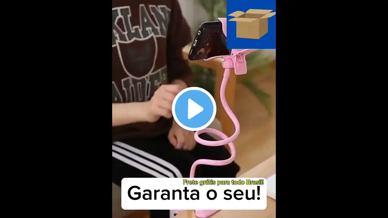 Suporte para celular articulado, com presilha garanta o seu na FW variedades!