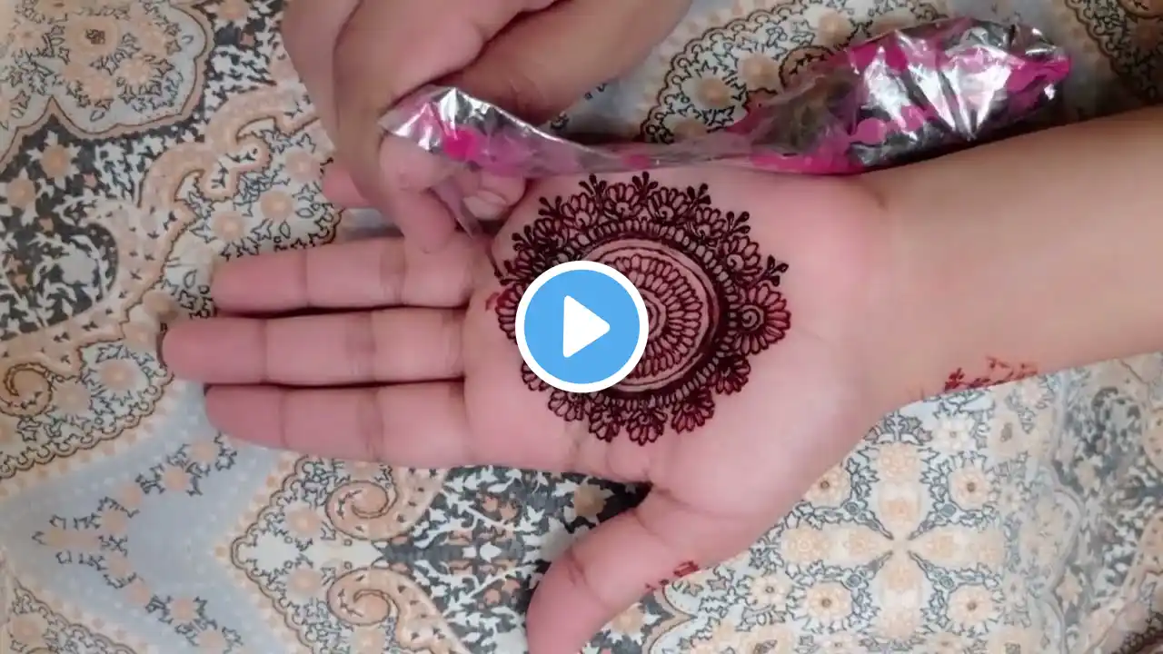 Stylish mehndi design